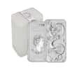2019 1 oz Silver Australian Dragon Coin Bar $1 BU