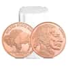 Tube of 20 - 1 oz Copper Golden State Mint Buffalo Round .999 Fine