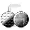 Tube of 20 - 1 oz Argentia Royal Canadian Mounted Police Silver Round .999 Fine