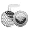 1 oz Compass Rose Silver Round .999 Fine