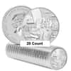 Box of 100 - 2021 1 oz Tuvalu Marge & Maggie Simpson Silver Coin .9999 Fine BU In Cap (Lot, 5 Rolls of 20)