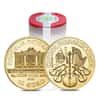 Tube of 20 - 2023 1/10 oz Austrian Gold Philharmonic Coin BU