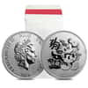 2018 1 oz Niue Silver $2 Disney Year of the Dog BU