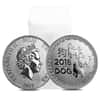 2018 1 oz Niue Silver $2 Year of the Dog BU