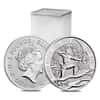 Monster Box of 500 - 2021 Great Britain 1 oz Robin Hood Silver Coin .999 Fine BU (20 Rolls, Tube of 25)