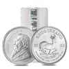 Monster Box of 500 - 2022 South Africa 1 oz Silver Krugerrand BU (20 Roll, Tube, Lot of 25)