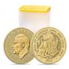 2023 GB 1/4 oz Gold The Tudor Beasts Bull of Clarence Coin BU