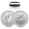 Roll of 14 - 2021 2 oz Royal Canadian Creatures of the North Series Werewolf Silver Coin BU (Lot, Tube of 14)