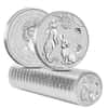 Roll of 20 - 2023 1 oz Silver Lunar Year of The Rabbit Dragon Privy BU Australian Perth Mint In Cap (Tube, Lot of 20)