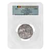 2021 Chad 2 oz Silver Mermaid & Unicorn Serial #10 PCGS MS 70 FDOI Antiqued High Relief - Mythical Creatures