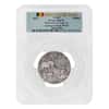 2021 Chad 2 oz Silver Mermaid & Unicorn Serial #8 PCGS MS 70 FDOI Antiqued High Relief - Mythical Creatures