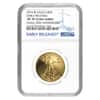 2016-W 1/2 oz Proof Gold American Eagle NGC PF 70 (ER, w/Box & COA)