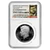 2014 S Kennedy 50th Ann 1/2 Dollar NGC SP 70 Enhanced Finish