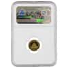 2003 1/20 oz Chinese Gold Panda 20 Yuan Frosted Bamboo NGC MS 69