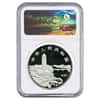1993 China Silver 10Y Mao Zedong 100th Birth Anniversary PF 64 Ultra Cameo