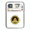 2000 China 1/2 oz Gold Panda Frosted Ring 50 Yuan NGC MS 69