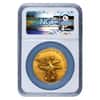 1974 Medallic Art Co Nelson Rockefeller 18K AGW .75 oz Gold Vice President Inaugural Medal NGC MS 68