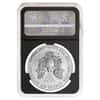 2016-W 1 oz Burnished Silver American Eagle NGC MS 70 First Day of Issue - 30th Anniversary (Retro Holder)