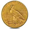 1912 $2.5 Indian Head Gold Quarter Eagle Coin NGC AU Details