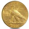 1913 $10 Indian Head Gold Eagle NGC AU 58