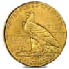 1915 $2.5 Indian Head Quarter Eagle Gold Coin NGC AU Details