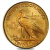 1909 D $10 Indian Head Eagle Gold Coin NGC AU 58