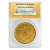 1856 $20 Liberty Head Gold Double Eagle Coin ANACS AU 50