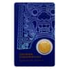 2017 1/10 oz South Korea Gold Chiwoo Cheonwang Medal BU (In Blue Assay)