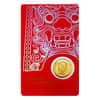 2017 1/10 oz South Korea Gold Chiwoo Cheonwang Medal BU (In Red Assay)