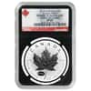 2015 1 oz Silver Canadian Maple Leaf E=mc2 Privy NGC PF 69 - Early Releases Red Label Retro Holder