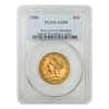 1898 $10 Liberty Head Gold Eagle Coin PCGS AU 58 - Rive d'Or Collection (w/Box)