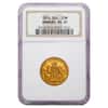 1876 Germany Gold 20 Marks Hamburg NGC MS 65