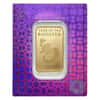 1 oz Scottsdale Mint Year of the Rooster Gold Bar .9999 Fine (In Assay)