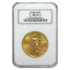 1928 $20 Gold St. Gaudens Double Eagle Coin NGC MS 63