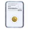 2015 1/10 oz Gold Lunar Year of the Goat NGC MS 69 