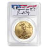 2015 1 oz Gold $50 American Eagle PCGS MS 70 First Strike Edmund Moy Signature
