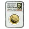 2014-W 3/4 oz Gold Kennedy Half High Relief NGC PF 70 UCAM Chicago ANA First Day