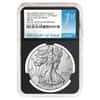 2016-W 1 oz Burnished Silver American Eagle NGC MS 70 First Day of Issue - 30th Anniversary (Retro Holder)