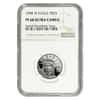 1998 W 1/4 oz American Platinum Eagle $25 NGC PF 68 UCAM (w/Box&COA)