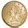 1882 $10 Liberty Head Gold Eagle Coin NGC MS 61