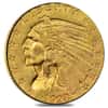 1928 $2.5 Gold Quarter Eagle Indian Head NGC AU 58