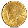 1915 $10 Indian Head Gold Eagle Coin NGC MS 60