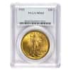1925 $20 Gold Saint Gaudens Double Eagle Coin PCGS MS 65