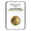 2007 W 1/2 oz Burnished $25 Gold American Eagle NGC MS 69