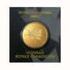 2017 1 gram Canadian Gold Maples $.5 Coin .9999 Fine (From Individual Assays)