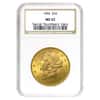 1894 $20 Liberty Head Double Eagle Gold Coin NGC MS 62