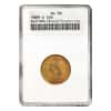1889 S Australia Gold Sovereign Victoria Jubilee Head ANACS AU 58