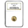 2005 1/10 oz $5 Gold American Eagle Coin NGC MS 70