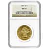 1897 $10 Gold Liberty Head Eagle Coin NGC MS 63