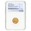 1927 $2.5 Gold Quarter Eagle Indian Head NGC UNC Details